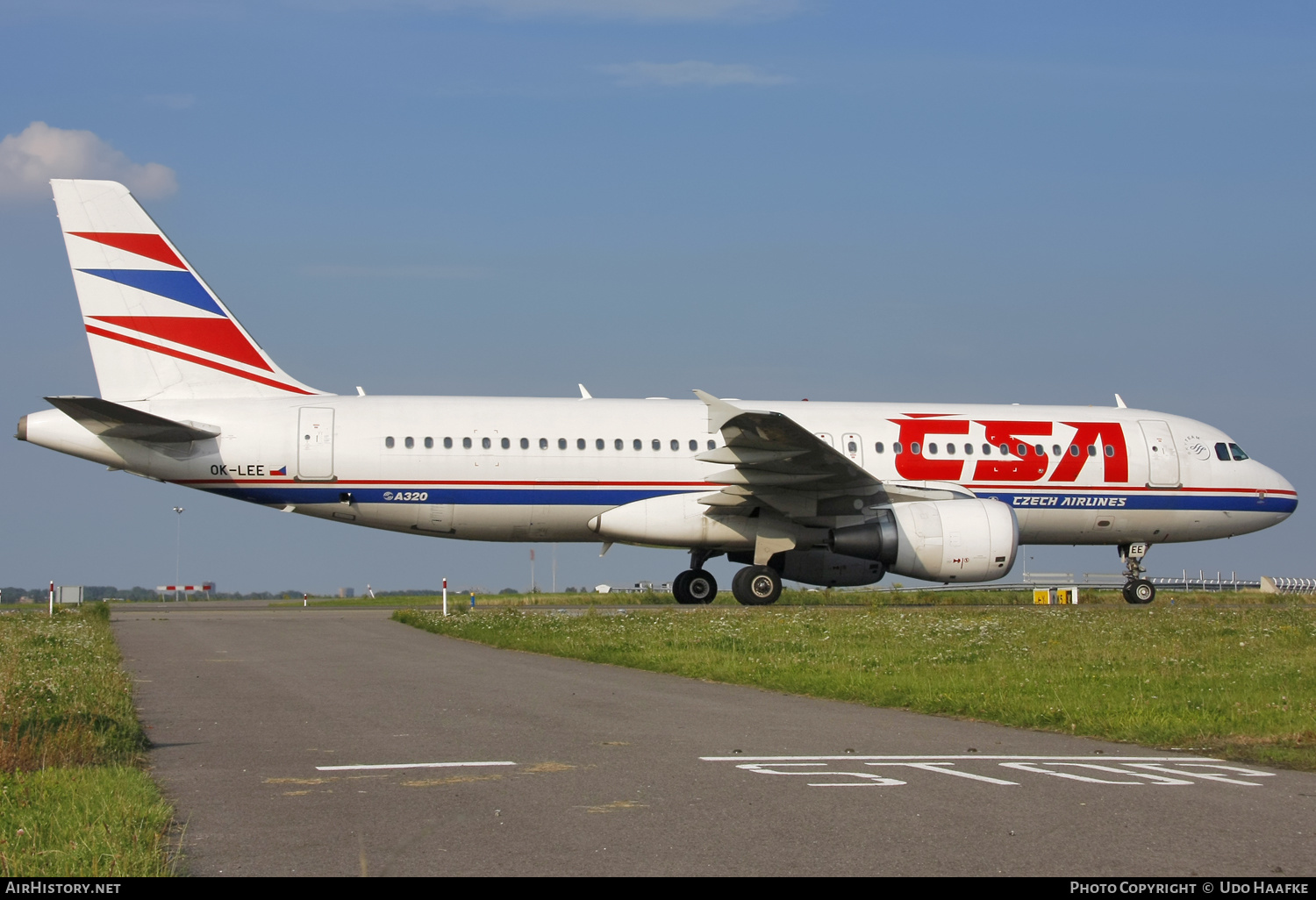 Aircraft Photo of OK-LEE | Airbus A320-214 | ČSA - Czech Airlines | AirHistory.net #596058