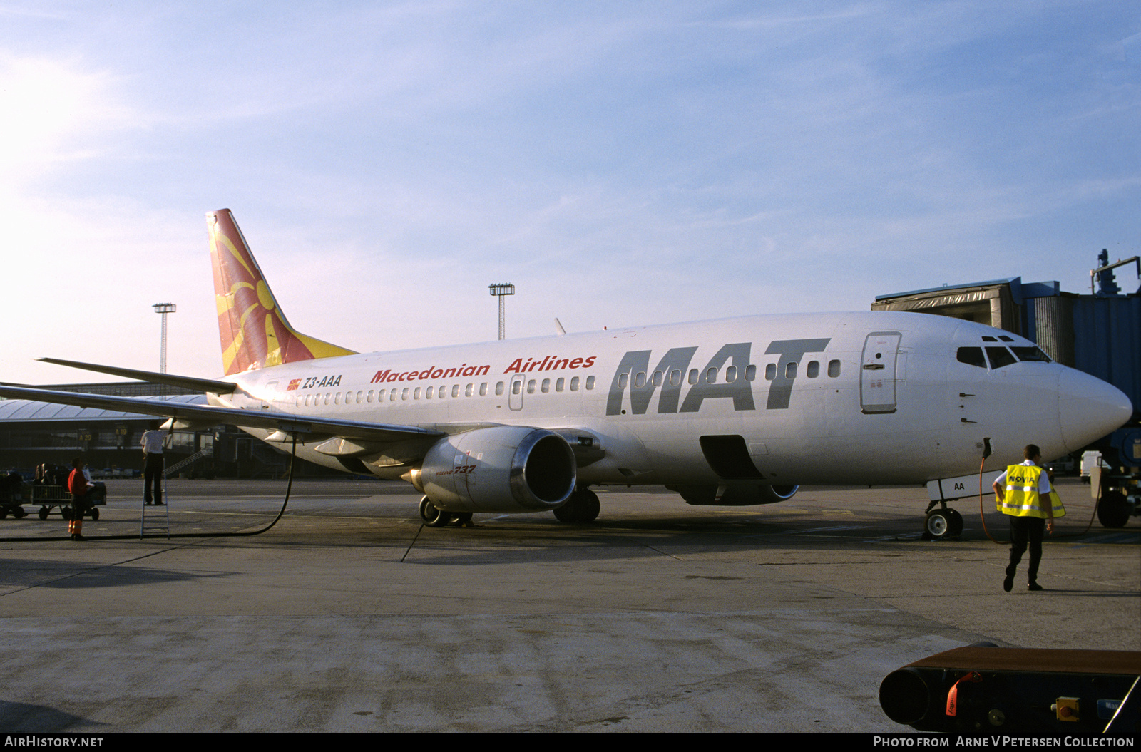 Aircraft Photo of Z3-AAA | Boeing 737-3H9 | MAT - Macedonian Airlines | AirHistory.net #596068