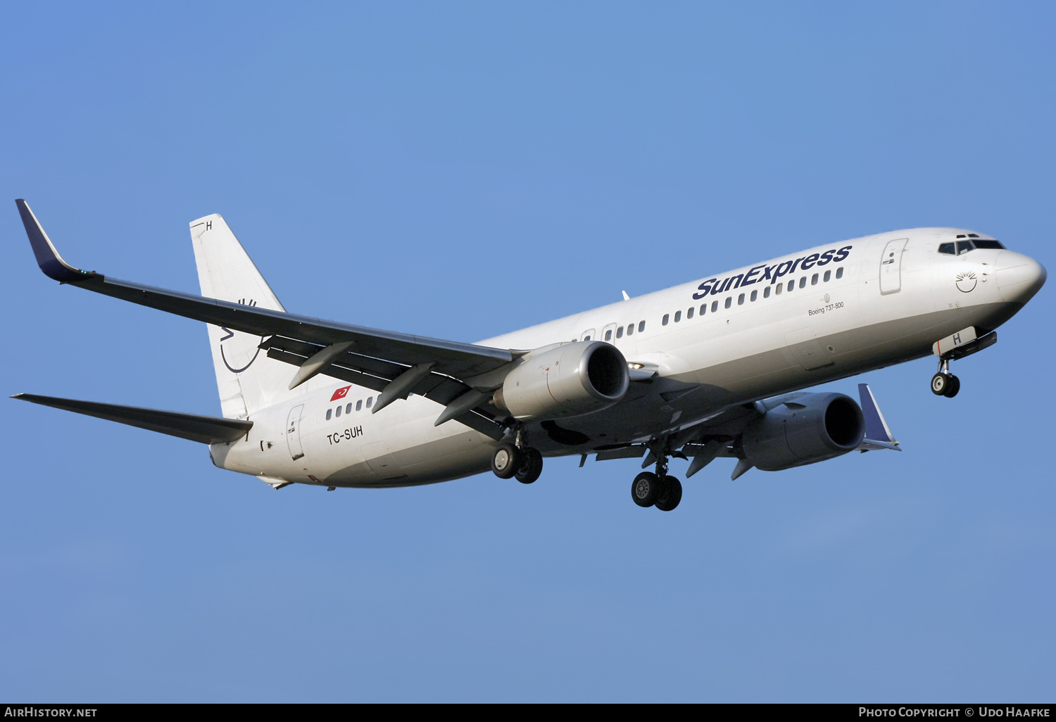 Aircraft Photo of TC-SUH | Boeing 737-8CX | SunExpress | AirHistory.net #596076