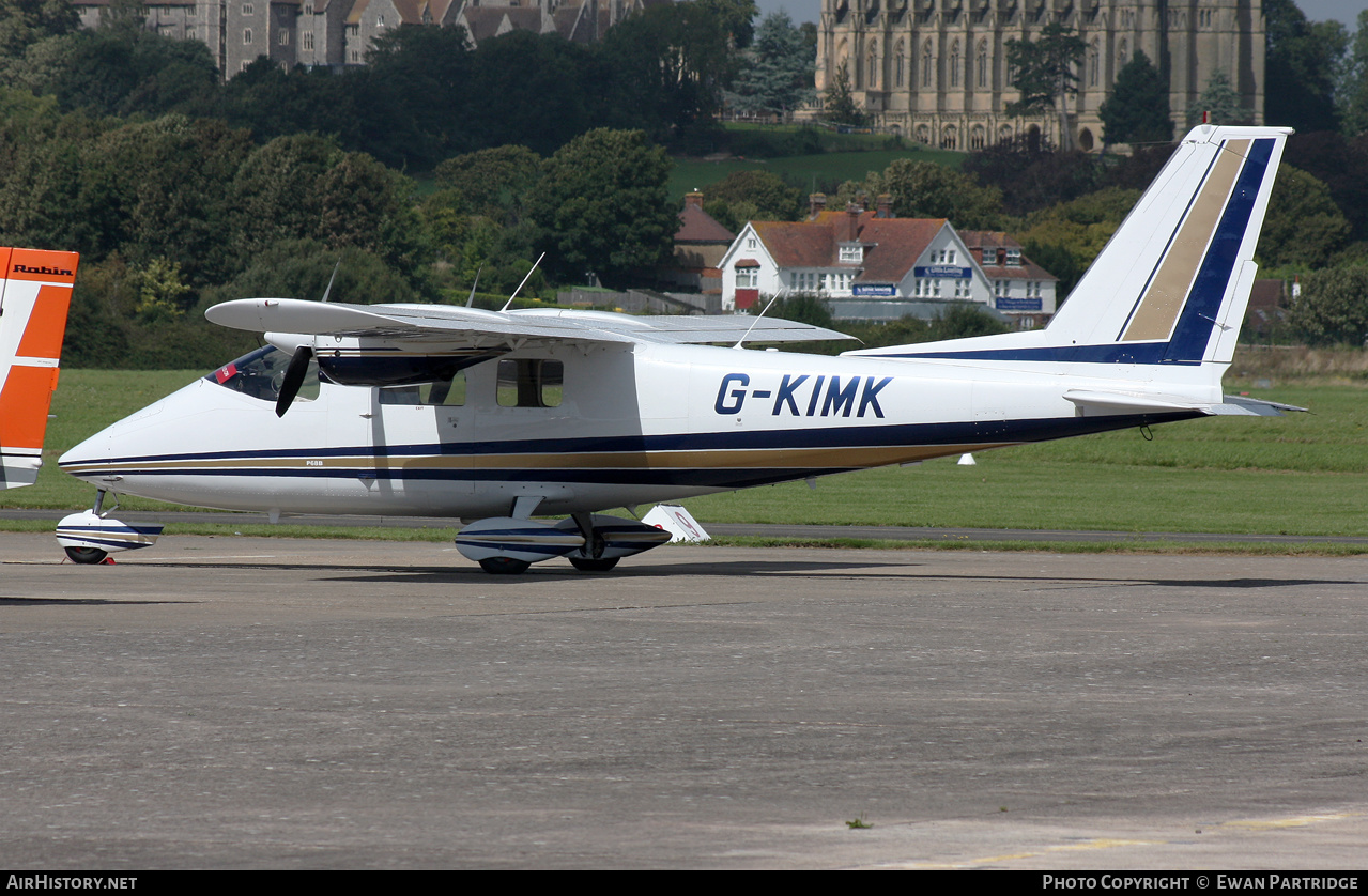 Aircraft Photo of G-KIMK | Partenavia P-68B | AirHistory.net #596083