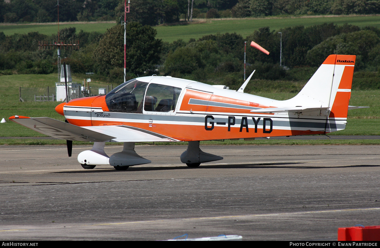 Aircraft Photo of G-PAYD | Robin DR-400-180 | AirHistory.net #596090