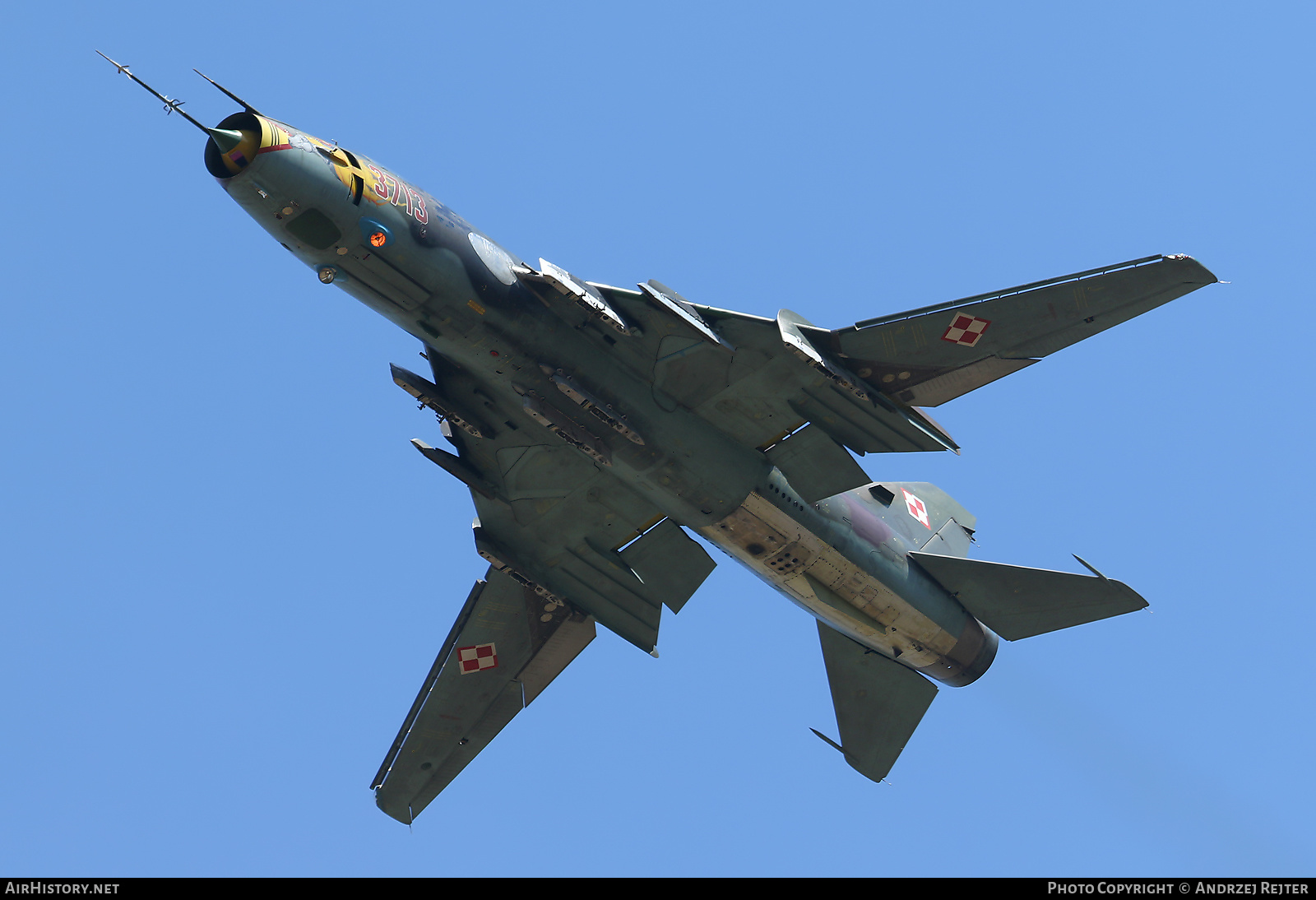 Aircraft Photo of 3713 | Sukhoi Su-22M4 | Poland - Air Force | AirHistory.net #596093