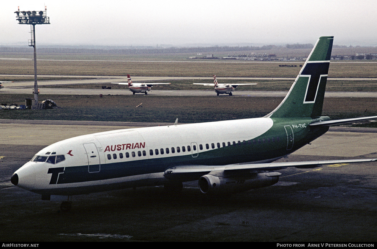 Aircraft Photo of PH-TVC | Boeing 737-2K2C/Adv | Austrian Airlines | AirHistory.net #596103