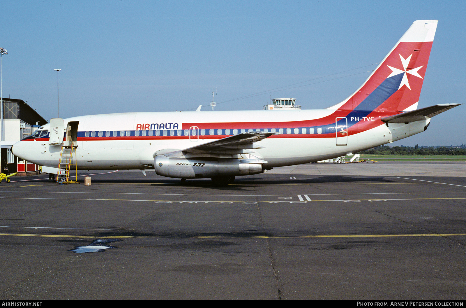 Aircraft Photo of PH-TVC | Boeing 737-2K2C/Adv | Air Malta | AirHistory.net #596104