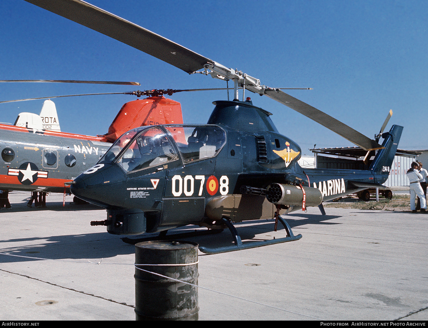 Aircraft Photo of Z.14-8 | Bell AH-1G Cobra (209) | Spain - Navy | AirHistory.net #596127