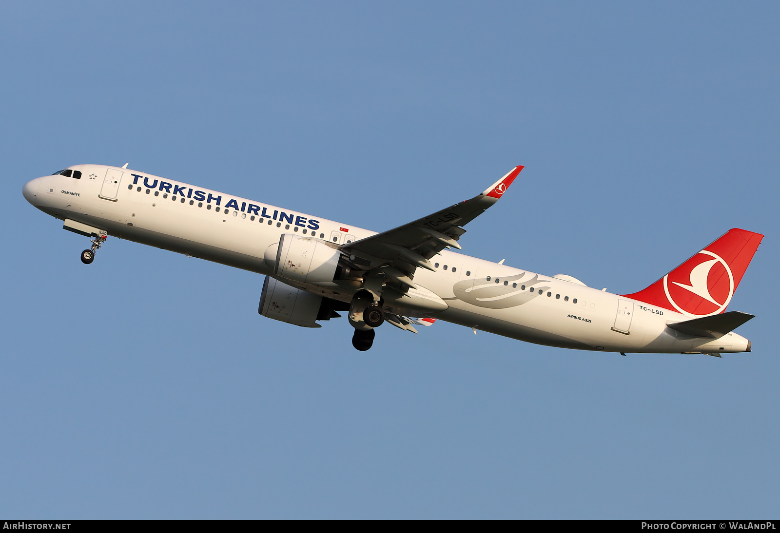 Aircraft Photo of TC-LSD | Airbus A321-271NX | Turkish Airlines | AirHistory.net #596142