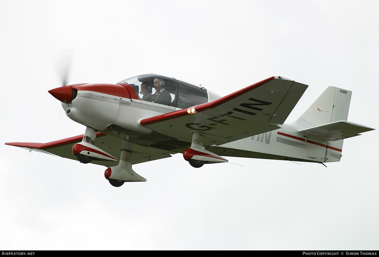 Aircraft Photo of G-FTIN | Robin DR-400-100 Cadet | AirHistory.net #596164