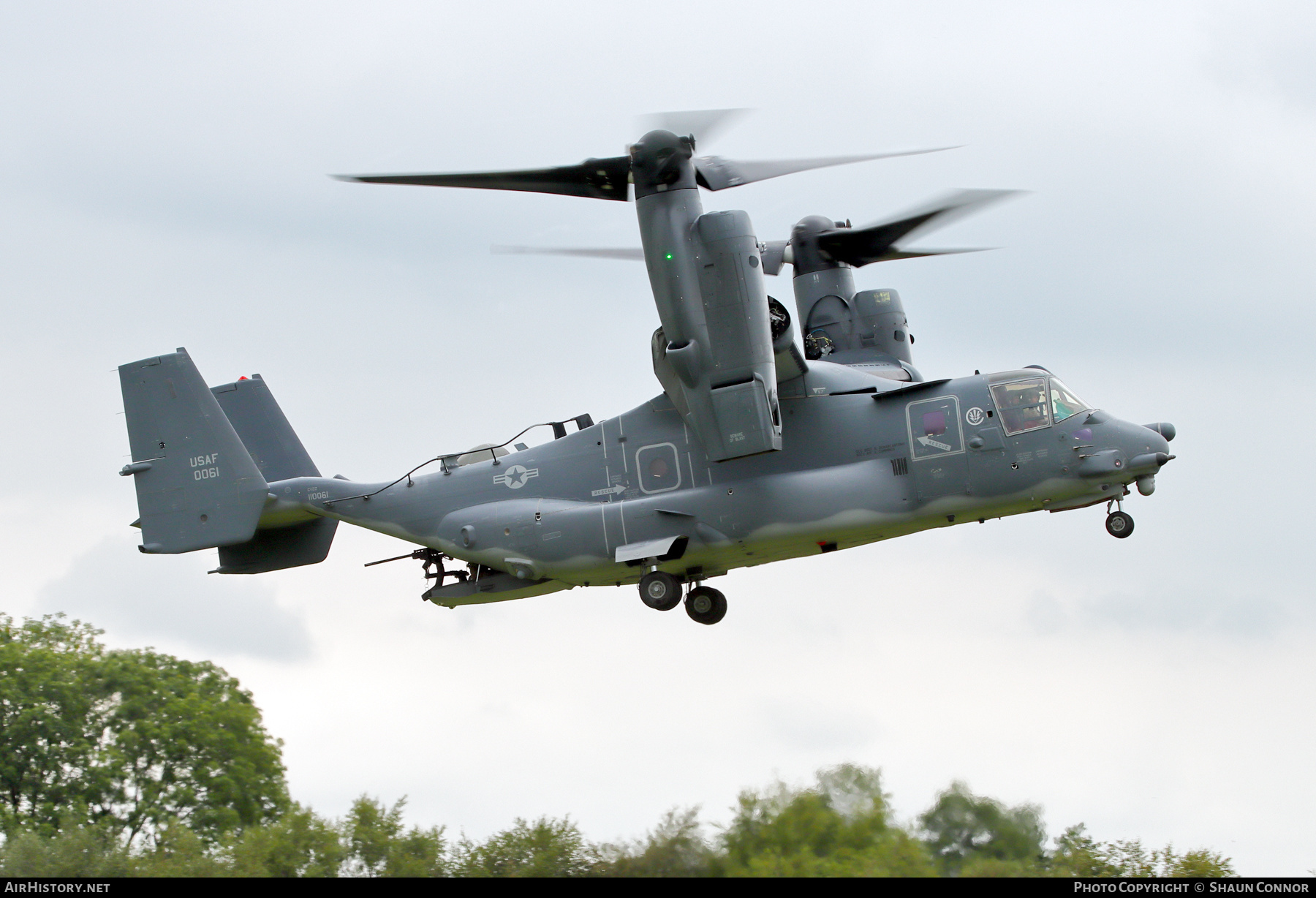 Aircraft Photo of 11-0061 | Bell-Boeing CV-22B Osprey | USA - Air Force | AirHistory.net #596167