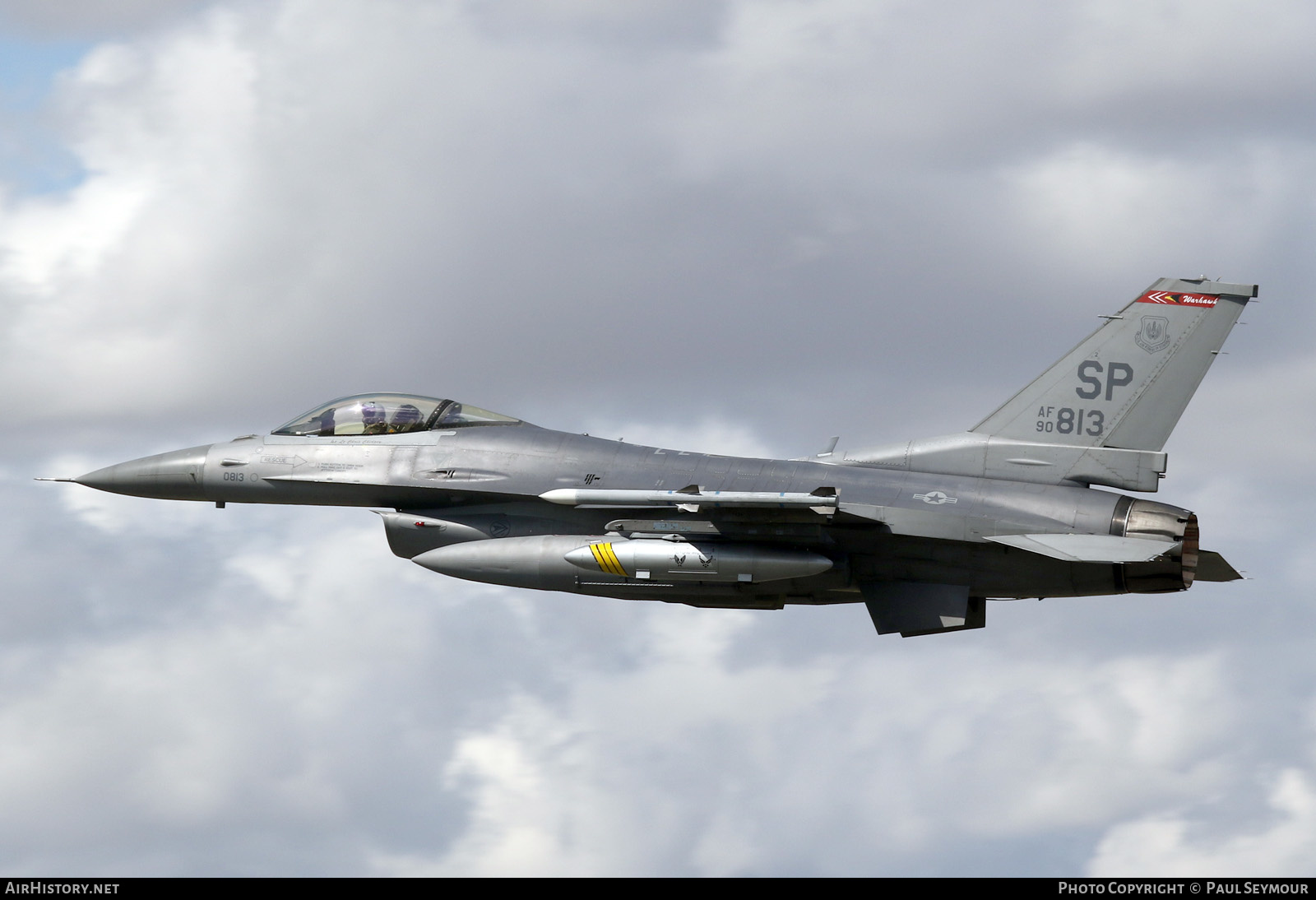 Aircraft Photo of 90-0813 / AF90-813 | Lockheed F-16CM Fighting Falcon | USA - Air Force | AirHistory.net #596173