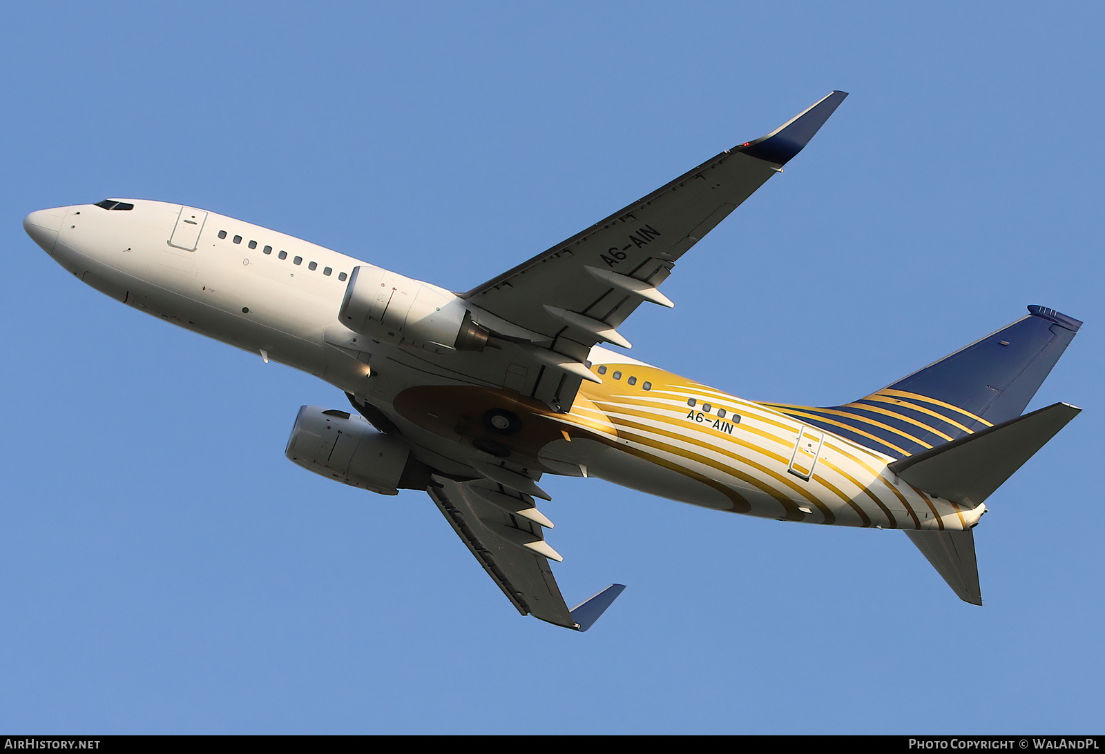 Aircraft Photo of A6-AIN | Boeing 737-7Z5 BBJ | AirHistory.net #596176