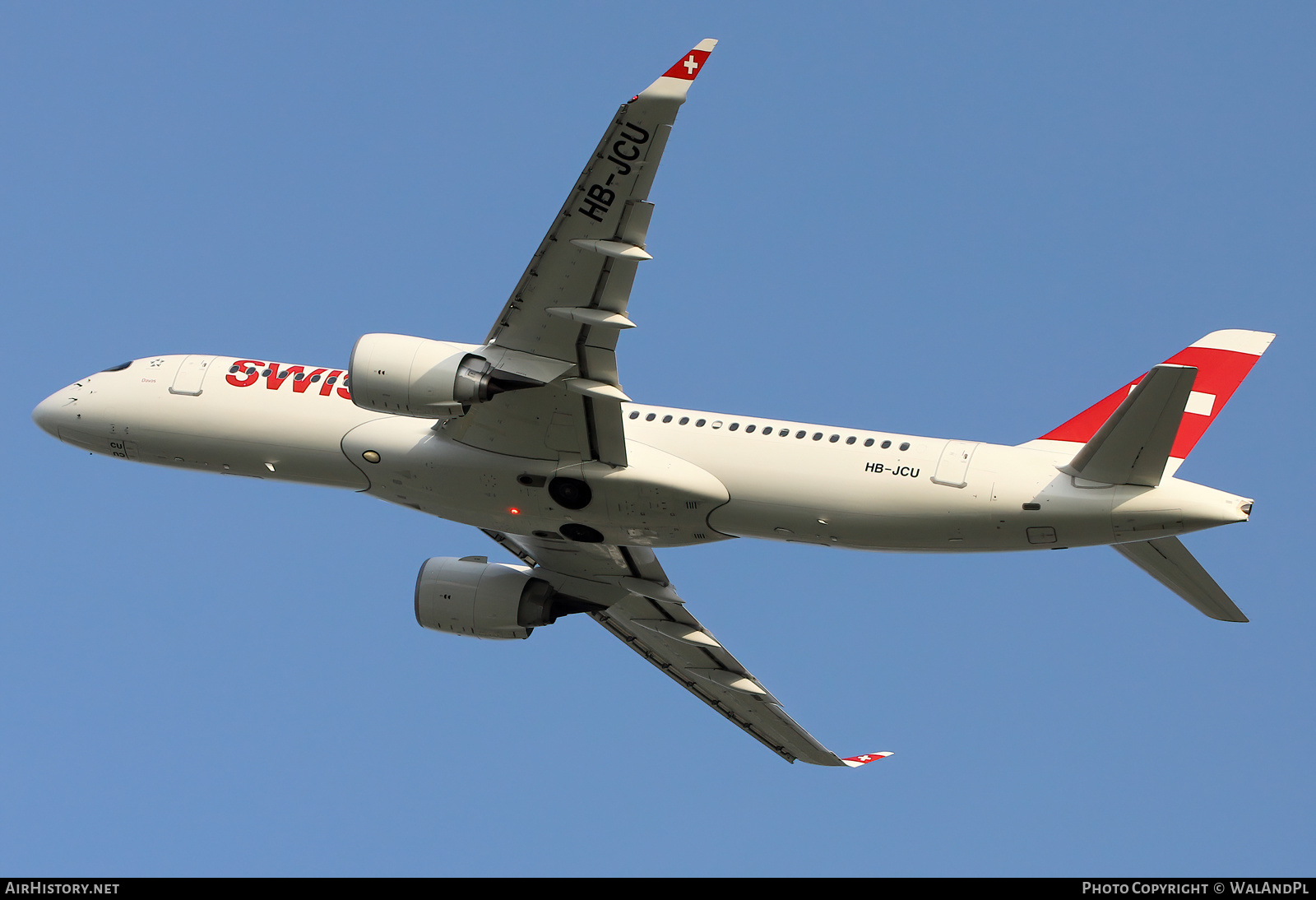 Aircraft Photo of HB-JCU | Airbus A220-371 (BD-500-1A11) | Swiss International Air Lines | AirHistory.net #596178