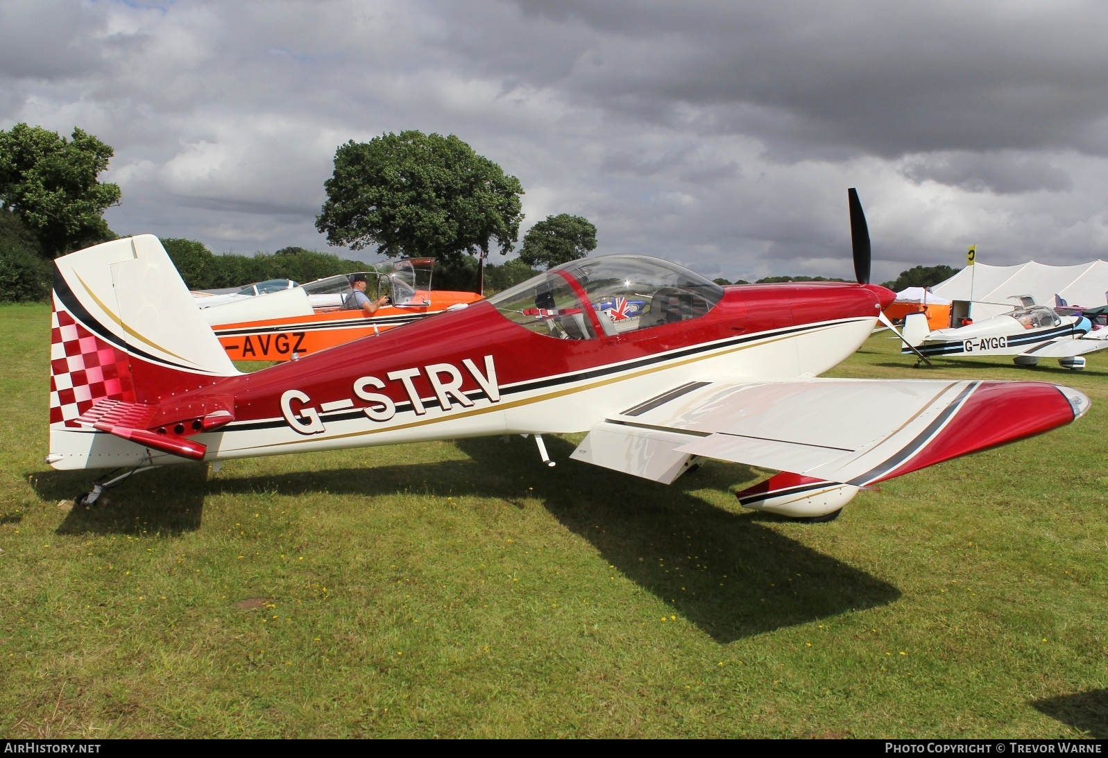 Aircraft Photo of G-STRV | Vans RV-14 | AirHistory.net #596185