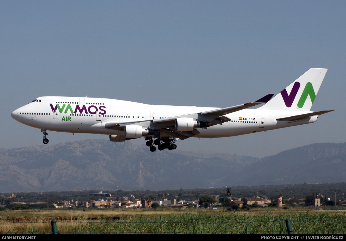 Aircraft Photo of EC-KSM | Boeing 747-412 | Wamos Air | AirHistory.net #596186