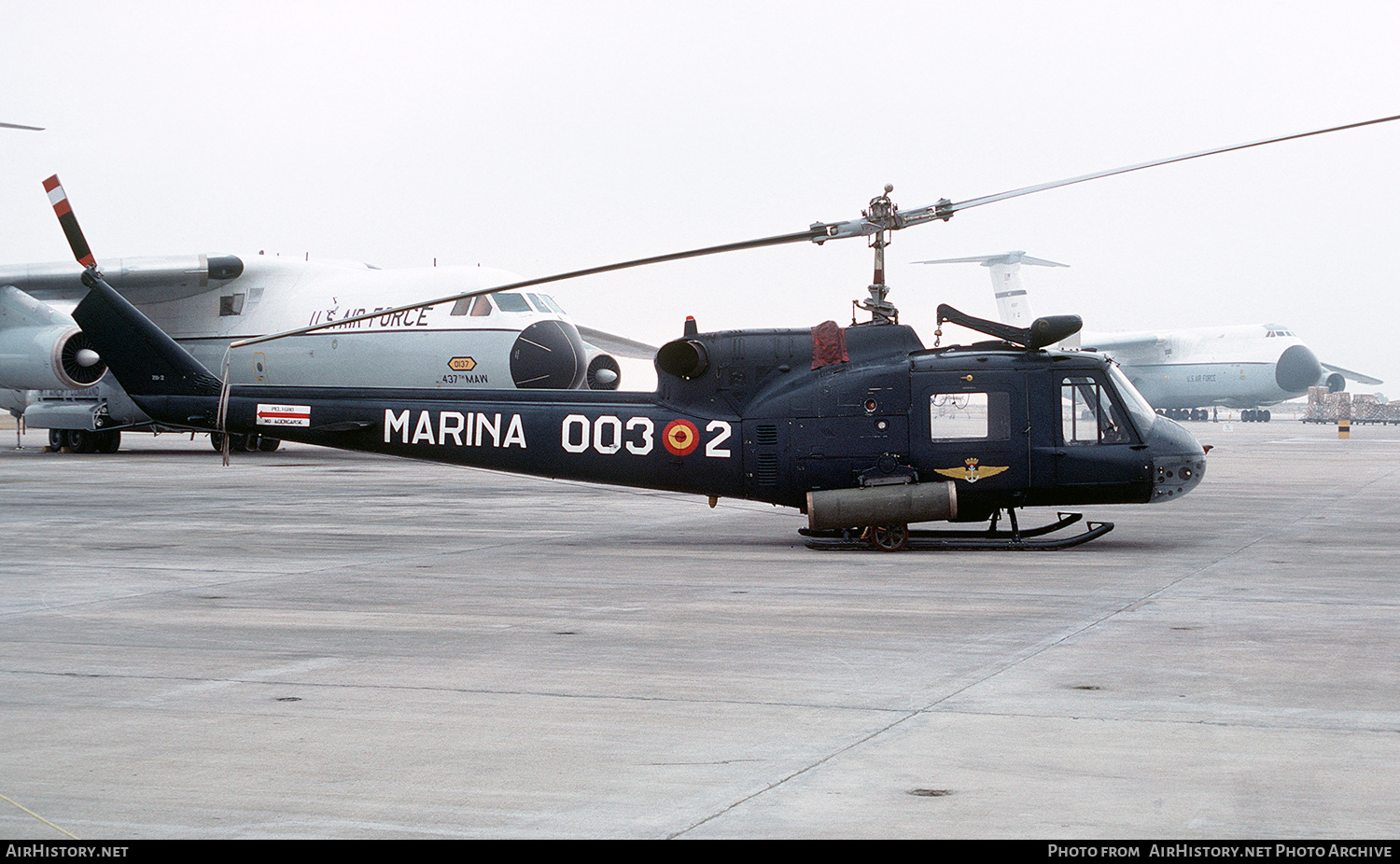 Aircraft Photo of Z.8-2 / 003-2 | Agusta AB-204B/AS | Spain - Navy | AirHistory.net #596205