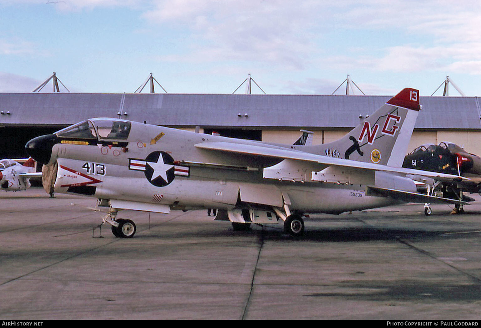 Aircraft Photo of 159639 | LTV A-7E Corsair II | USA - Navy | AirHistory.net #596209