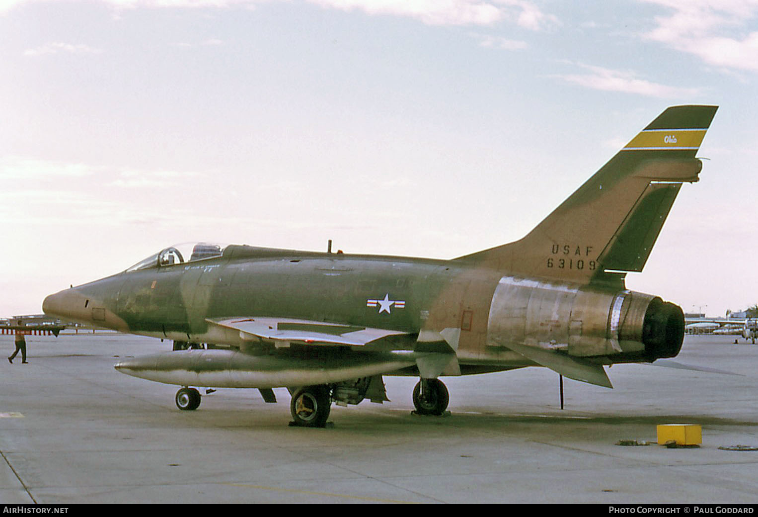 Aircraft Photo of 56-3109 / 63109 | North American F-100D Super Sabre | USA - Air Force | AirHistory.net #596213