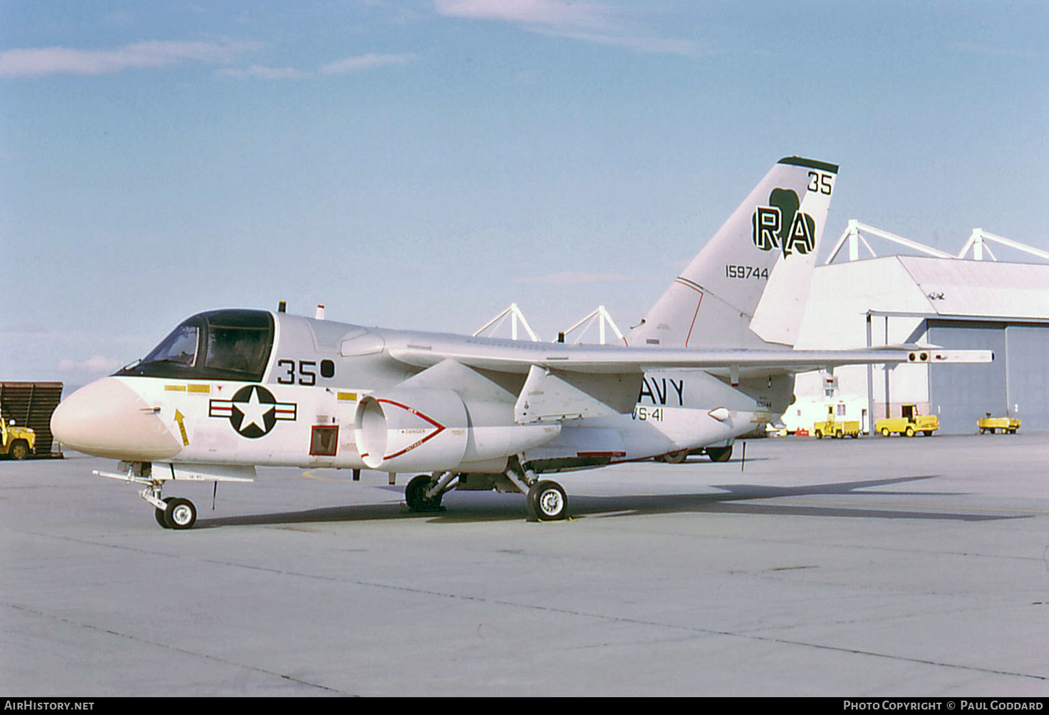 Aircraft Photo of 159744 | Lockheed S-3A Viking | USA - Navy | AirHistory.net #596224