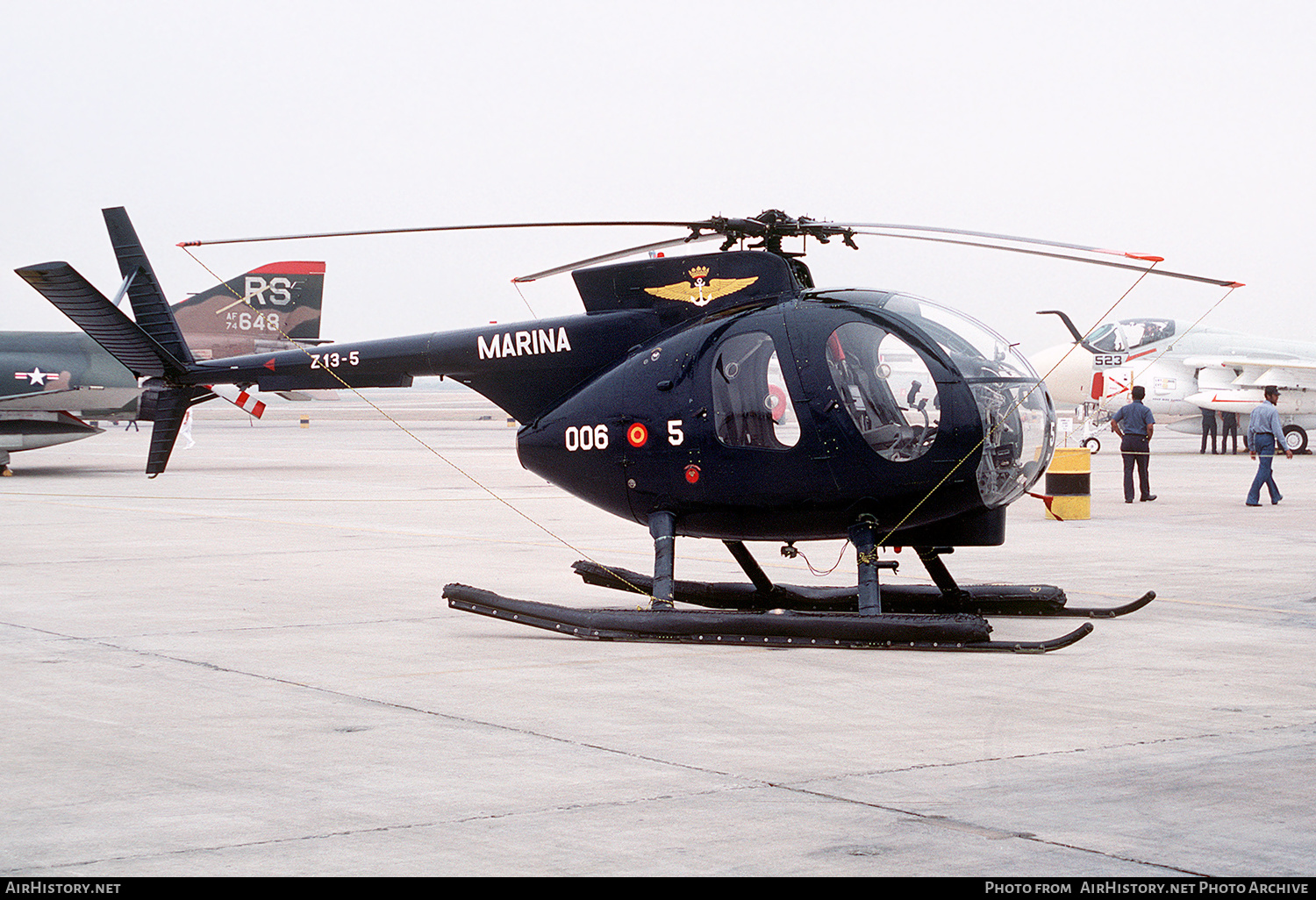 Aircraft Photo of Z-13-5 | Hughes 500M (369HM) | Spain - Navy | AirHistory.net #596237