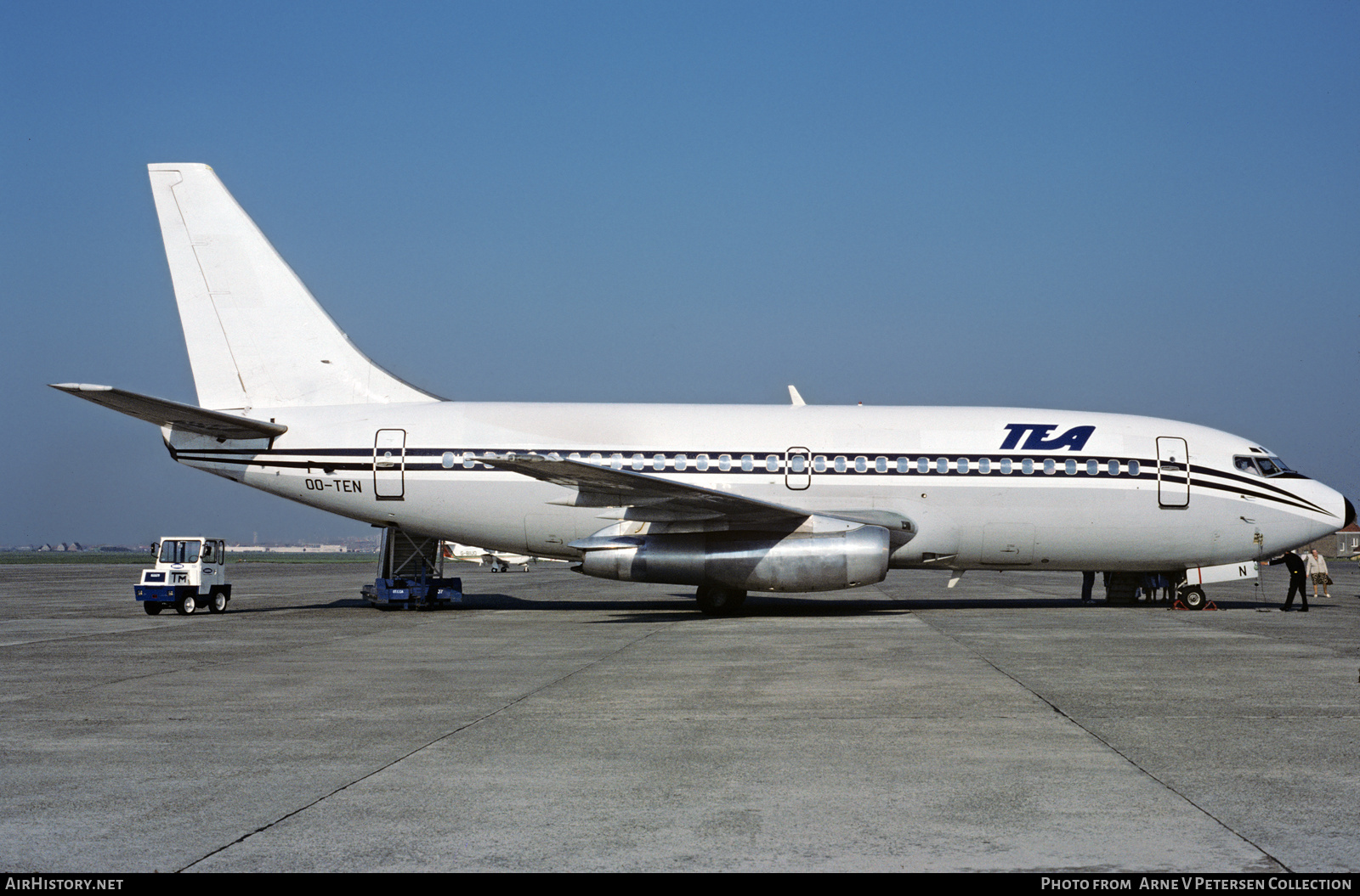 Aircraft Photo of OO-TEN | Boeing 737-2M8/Adv | TEA - Trans European Airways | AirHistory.net #596239