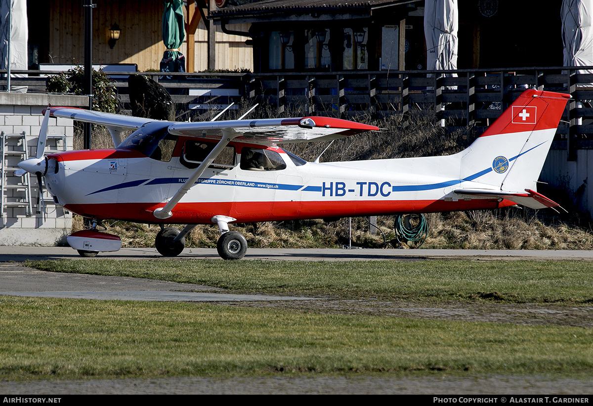 Aircraft Photo of HB-TDC | Cessna 172S Skyhawk SP | FGZO - Flugsportgruppe Zürcher Oberland | AirHistory.net #596248