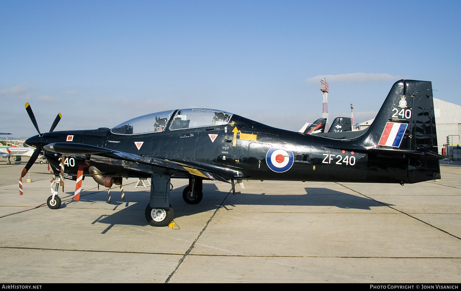 Aircraft Photo of ZF240 | Short S-312 Tucano T1 | UK - Air Force | AirHistory.net #596270