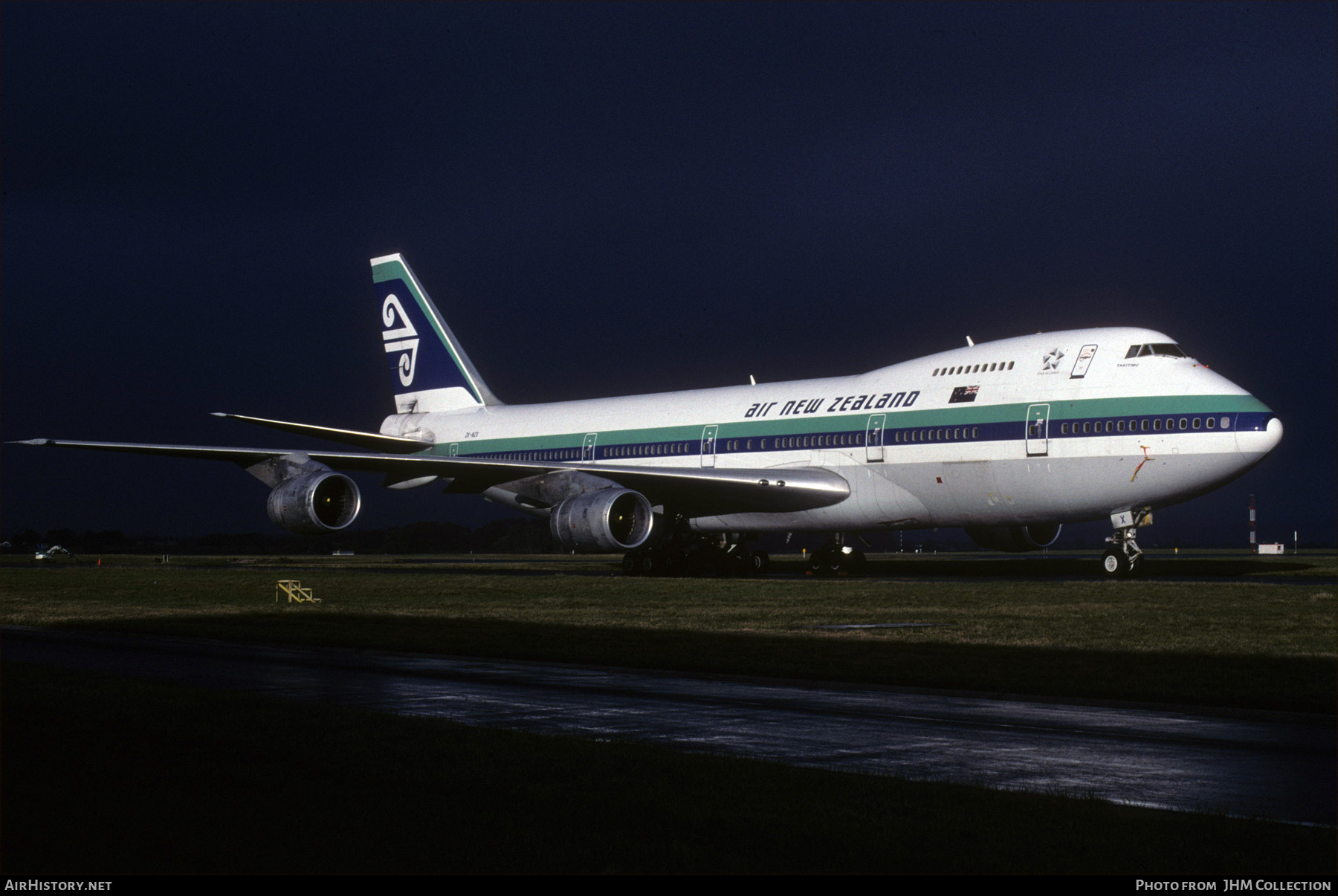 Aircraft Photo of ZK-NZX | Boeing 747-219B | Air New Zealand | AirHistory.net #596276