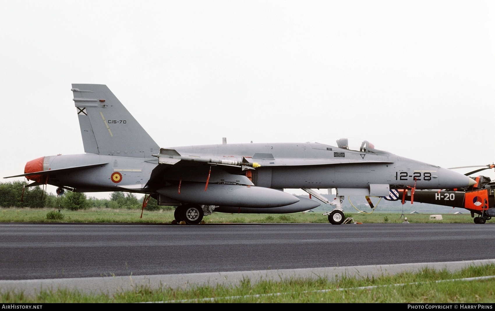 Aircraft Photo of C.15-70 / C15-70 | McDonnell Douglas EF-18A Hornet | Spain - Air Force | AirHistory.net #596285