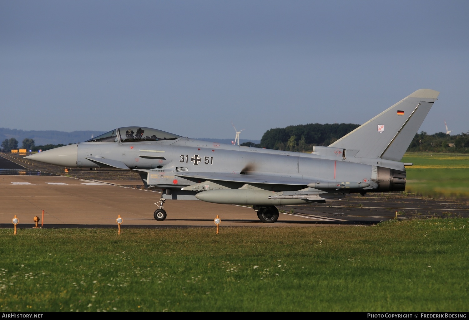 Aircraft Photo of 3151 | Eurofighter EF-2000 Typhoon | Germany - Air Force | AirHistory.net #596296