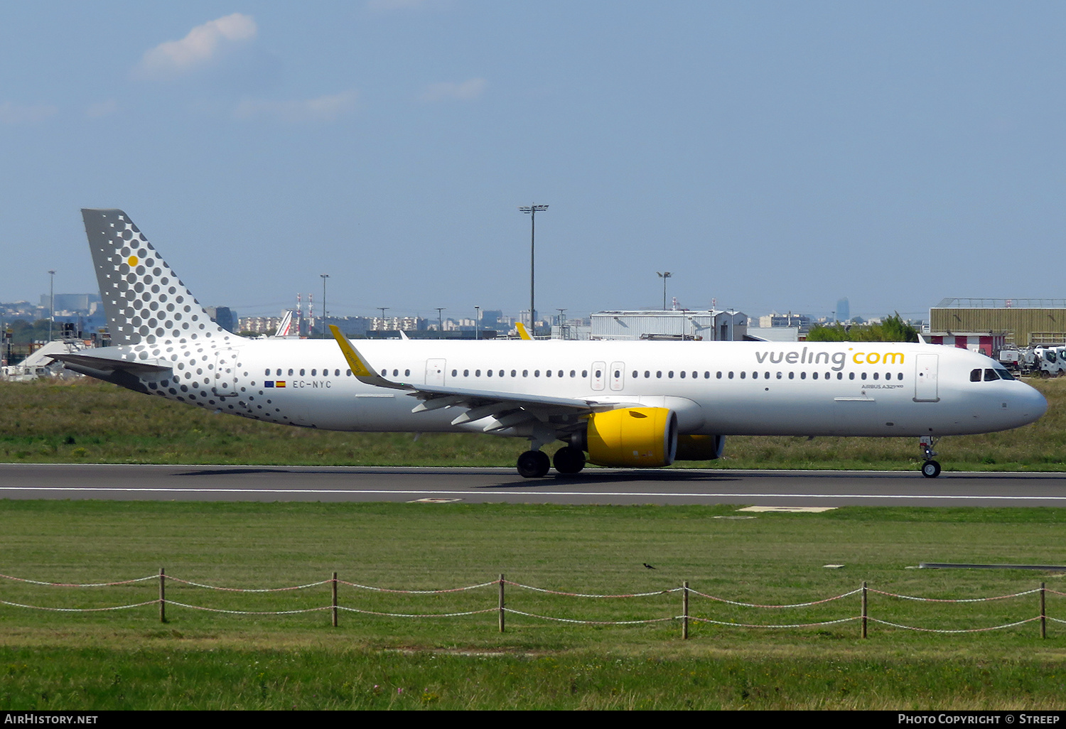 Aircraft Photo of EC-NYC | Airbus A321-271NX | Vueling Airlines | AirHistory.net #596303