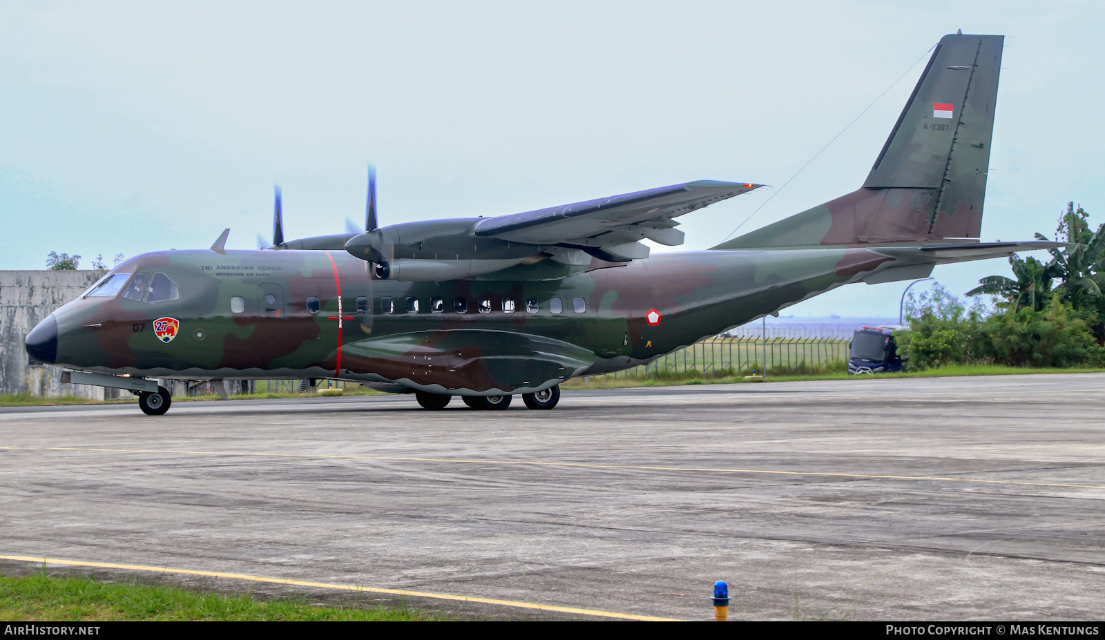 Aircraft Photo of A-2307 | CASA/IPTN CN235-220 | Indonesia - Air Force | AirHistory.net #596311