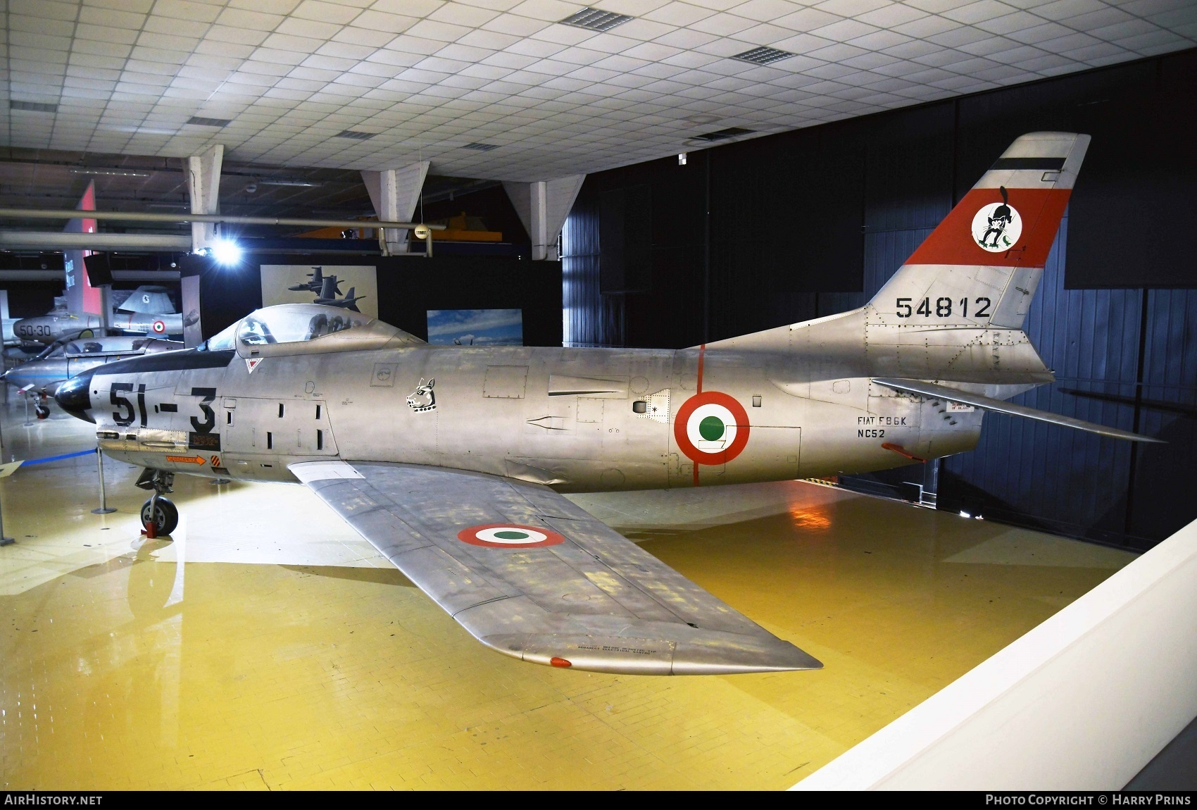 Aircraft Photo of MM55-4812 / 54812 | North American F-86K Sabre | Italy - Air Force | AirHistory.net #596339