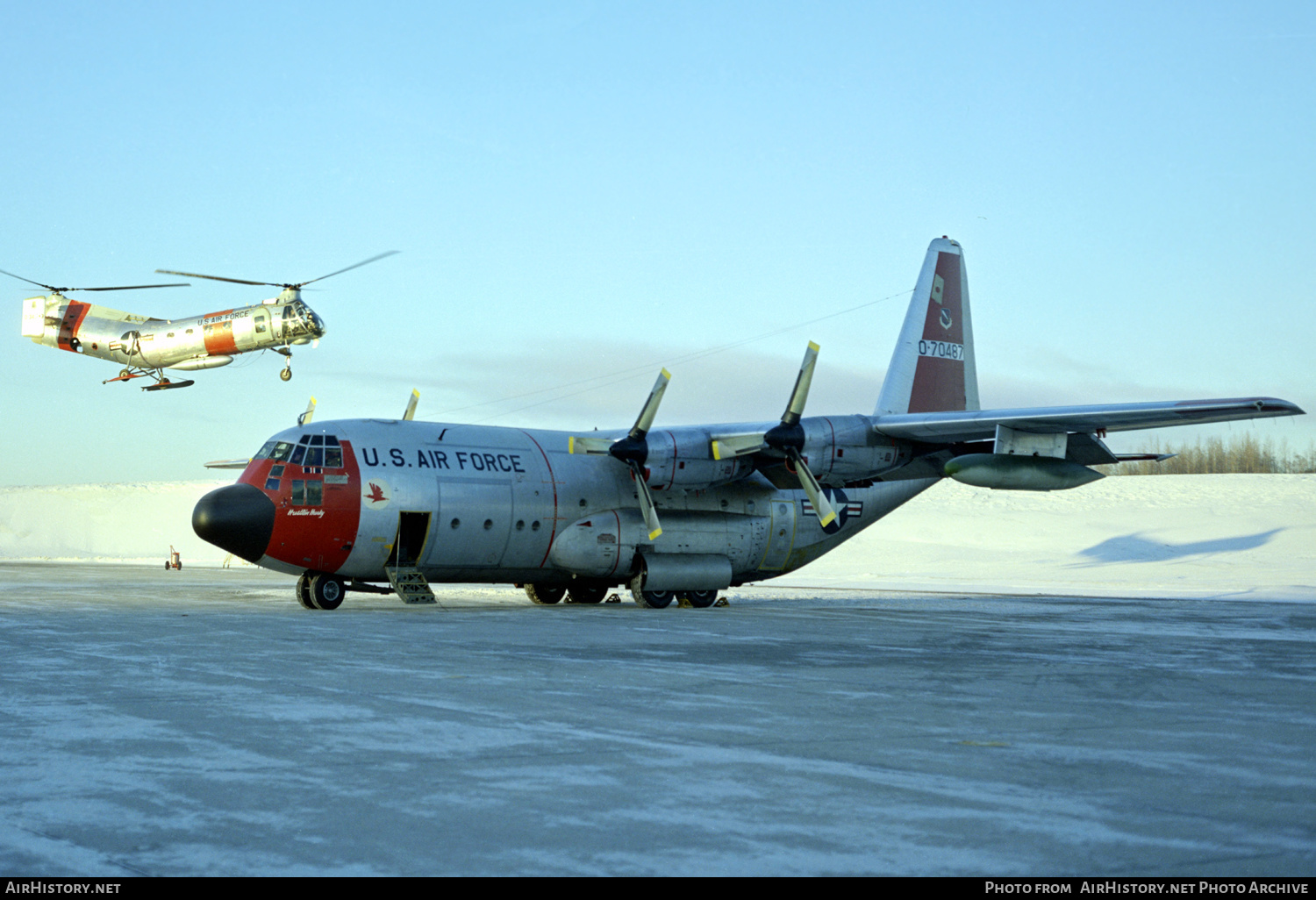 Aircraft Photo of 57-487 / 0-70487 | Lockheed C-130D-6 Hercules (L-182) | USA - Air Force | AirHistory.net #596342