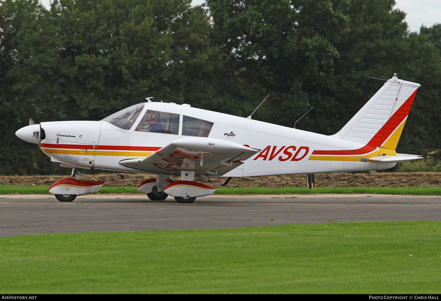 Aircraft Photo of G-AVSD | Piper PA-28-180 Cherokee C | AirHistory.net #596348