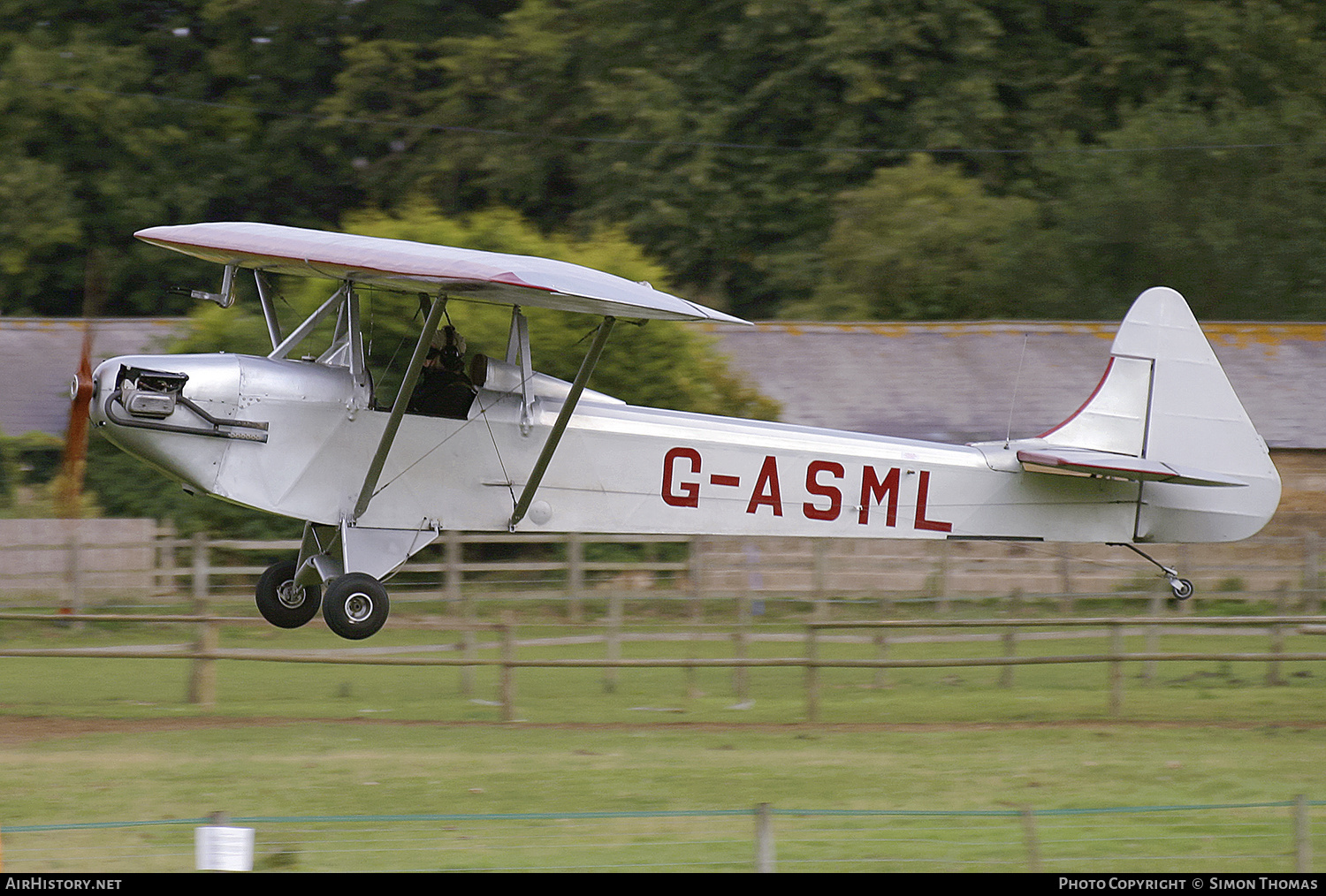 Aircraft Photo of G-ASML | Luton LA4A Minor | AirHistory.net #596363