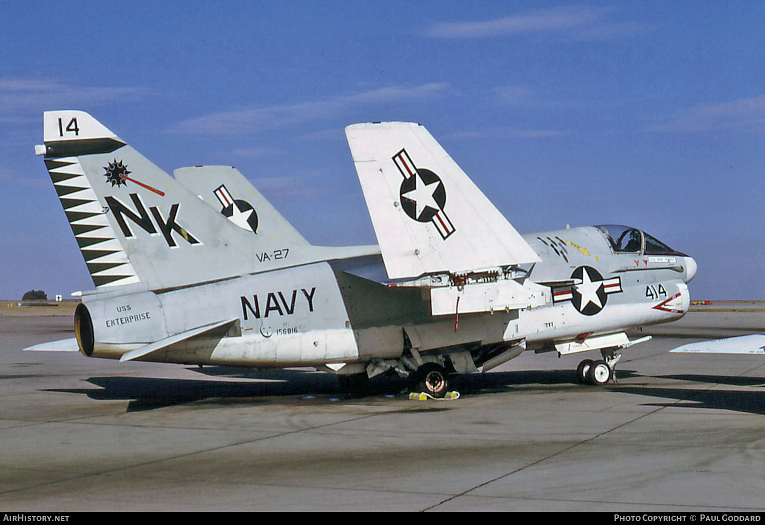 Aircraft Photo of 156816 | LTV A-7E Corsair II | USA - Navy | AirHistory.net #596410