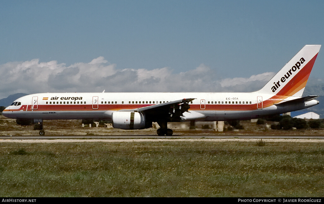 Aircraft Photo of EC-GCA | Boeing 757-236 | Air Europa | AirHistory.net #596418