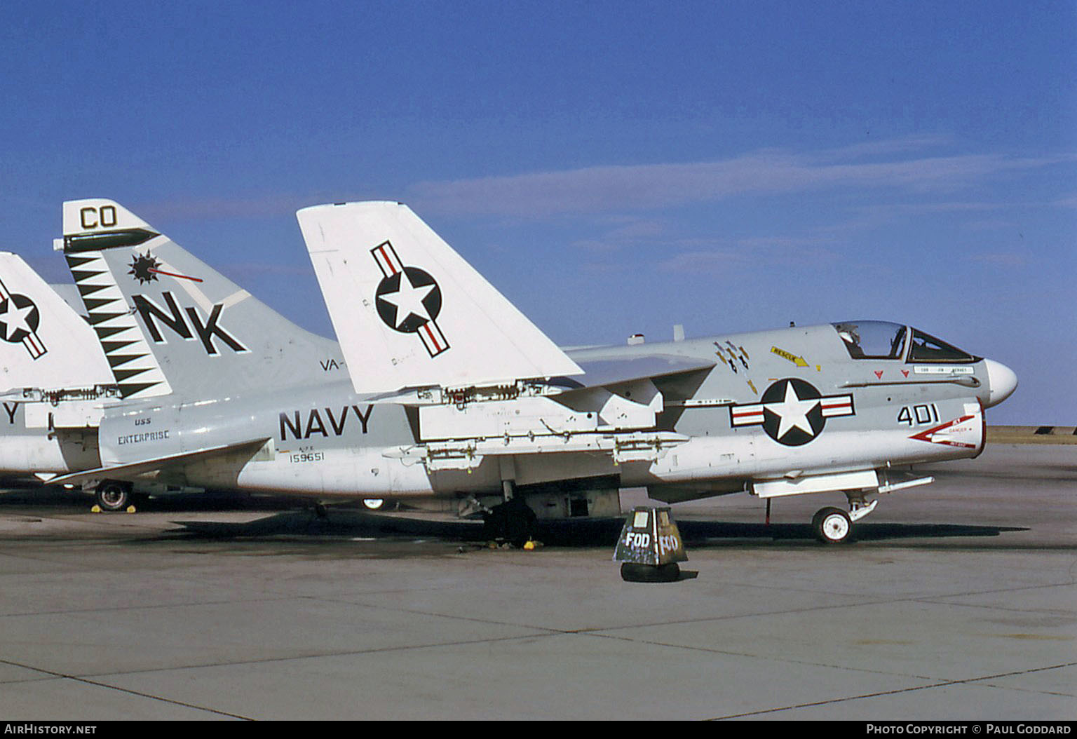 Aircraft Photo of 159651 | LTV A-7E Corsair II | USA - Navy | AirHistory.net #596426