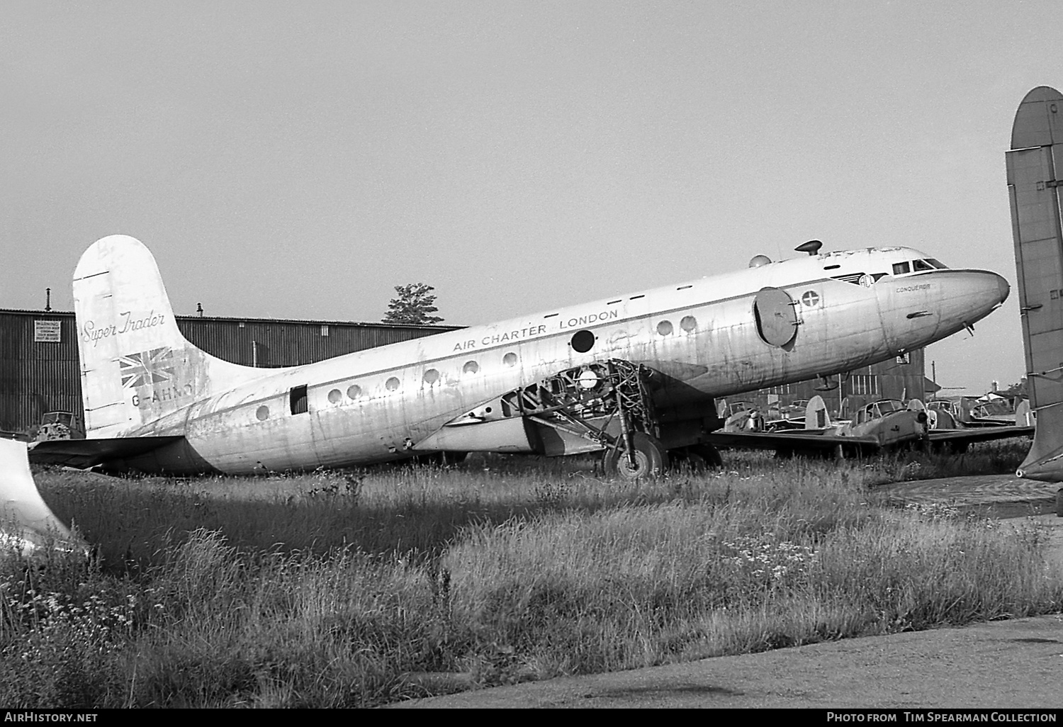 Aircraft Photo of G-AHNO | Avro 688 Tudor 4B Super Trader | Air Charter | AirHistory.net #596433