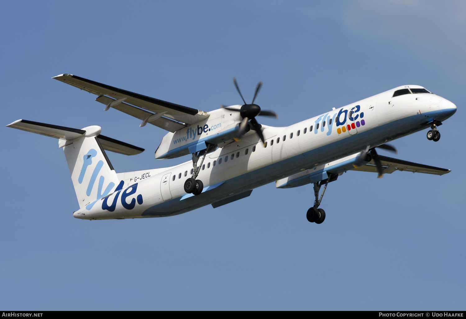 Aircraft Photo of G-JECL | Bombardier DHC-8-402 Dash 8 | Flybe | AirHistory.net #596456