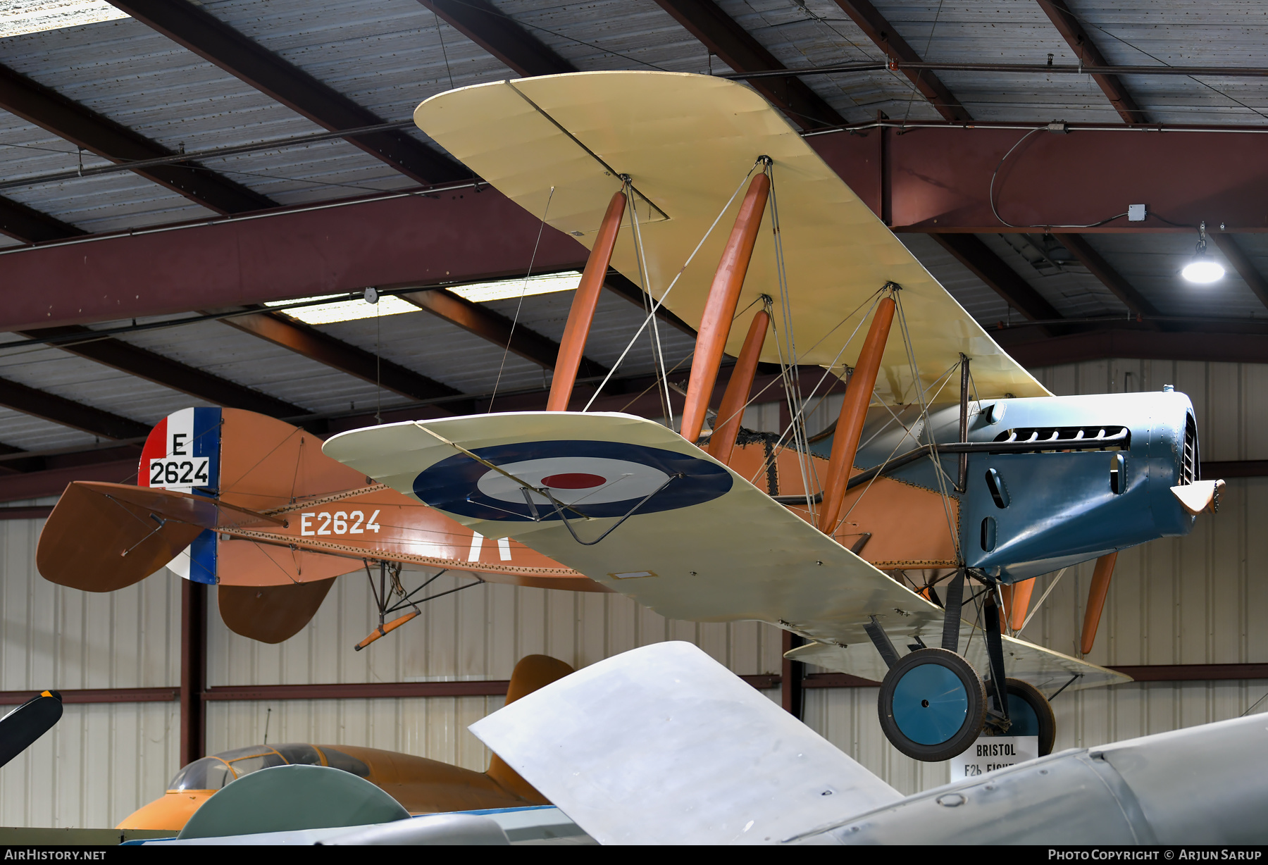 Aircraft Photo of N34HC / E2624 | Bristol F.2B Fighter (replica) | AirHistory.net #596459