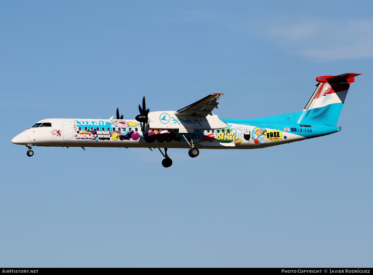 Aircraft Photo of LX-LQA | Bombardier DHC-8-402 Dash 8 | Luxair | AirHistory.net #596473