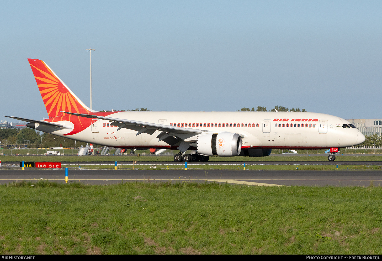 Aircraft Photo of VT-ANT | Boeing 787-8 Dreamliner | Air India | AirHistory.net #596490