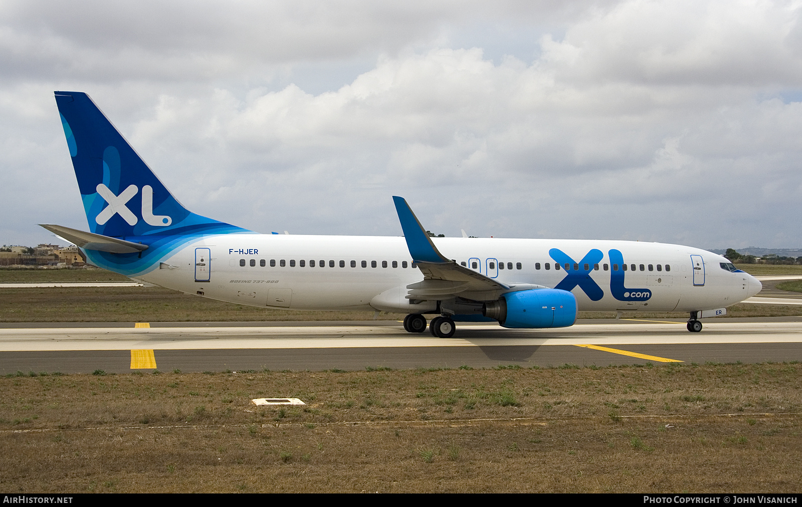 Aircraft Photo of F-HJER | Boeing 737-86N | XL Airways | AirHistory.net #596493
