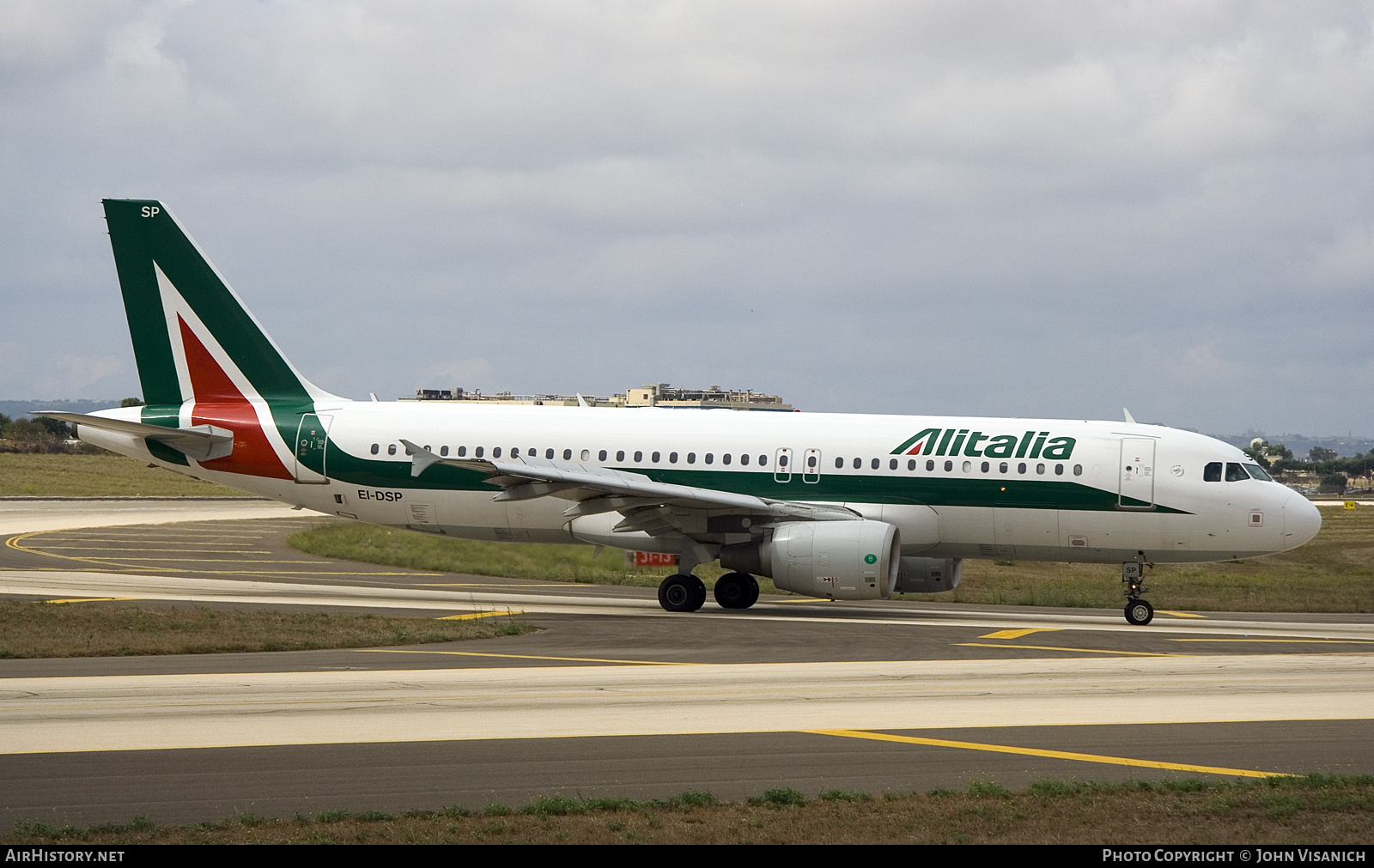 Aircraft Photo of EI-DSP | Airbus A320-216 | Alitalia | AirHistory.net #596494