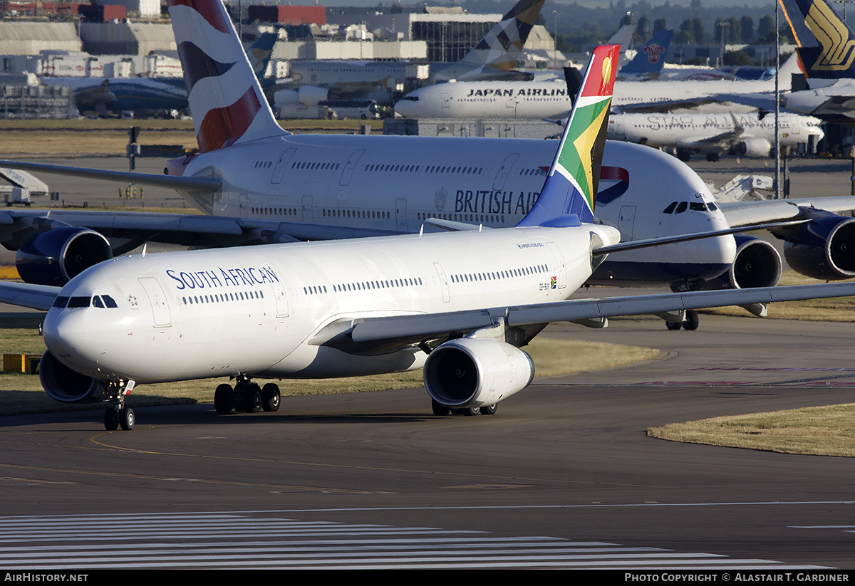 Aircraft Photo of ZS-SXK | Airbus A330-343 | South African Airways | AirHistory.net #596496