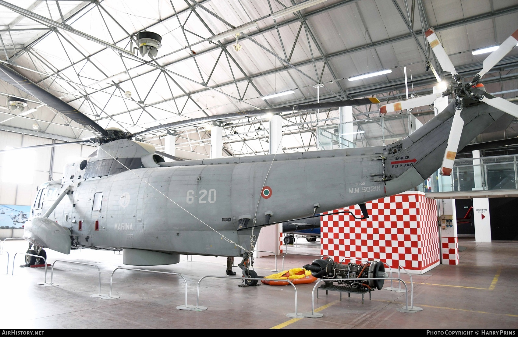 Aircraft Photo of MM5021N | Agusta SH-3D Sea King (AS-61) | Italy - Navy | AirHistory.net #596511