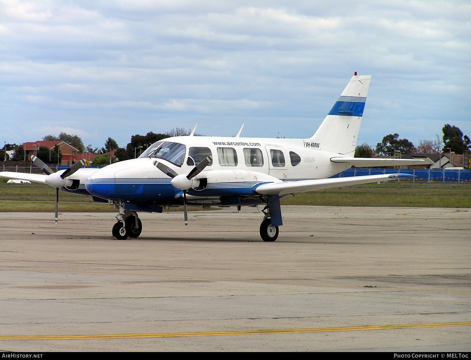 Aircraft Photo of VH-KMW | Piper PA-31 Turbo Navajo B | AirHistory.net #596515