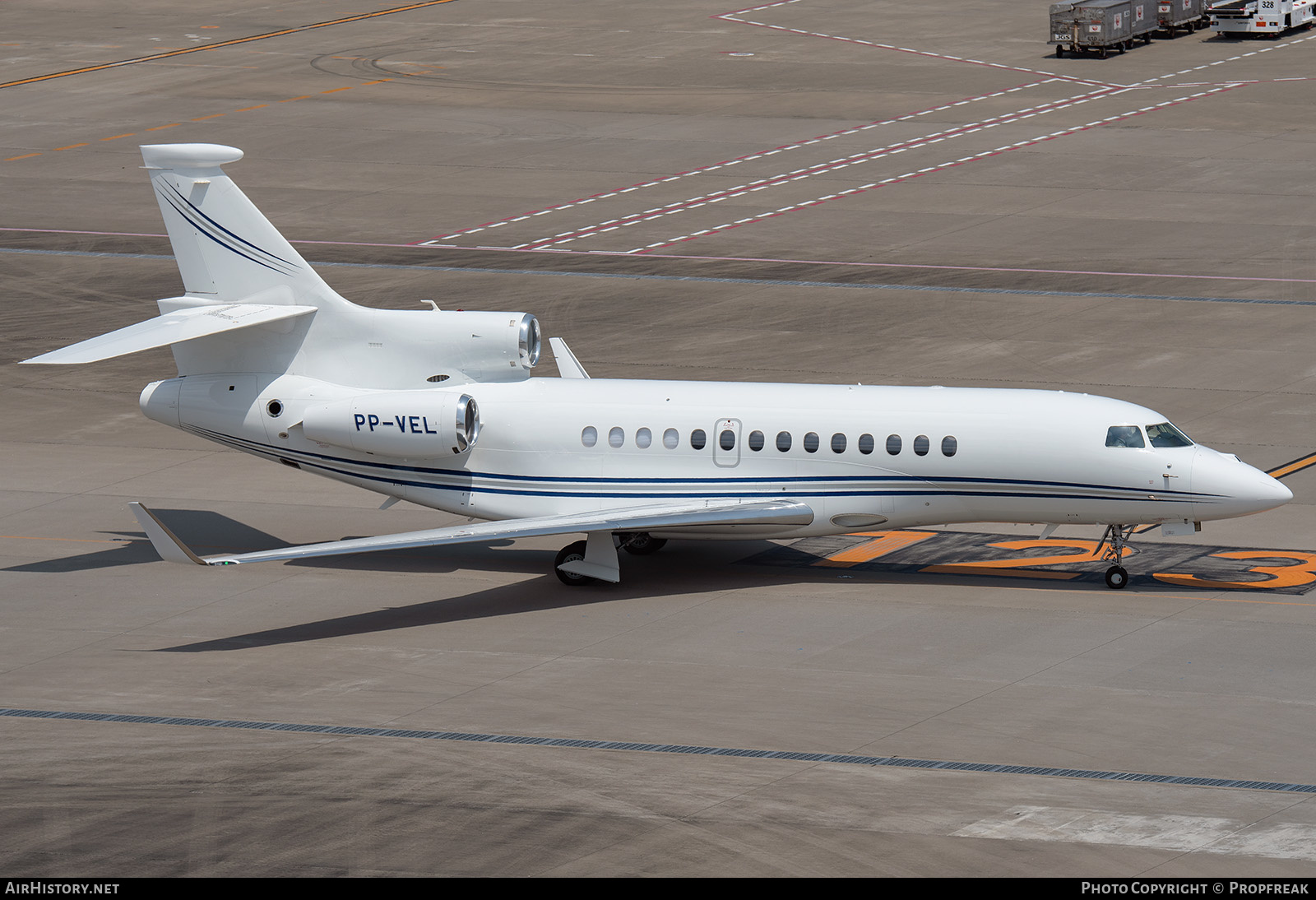 Aircraft Photo of PP-VEL | Dassault Falcon 7X | AirHistory.net #596527