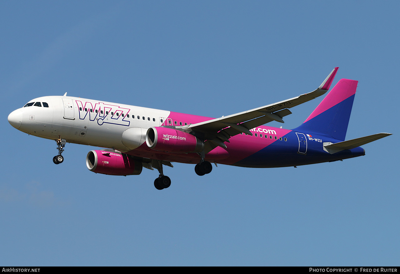 Aircraft Photo of 9H-WZU | Airbus A320-232 | Wizz Air | AirHistory.net #596533