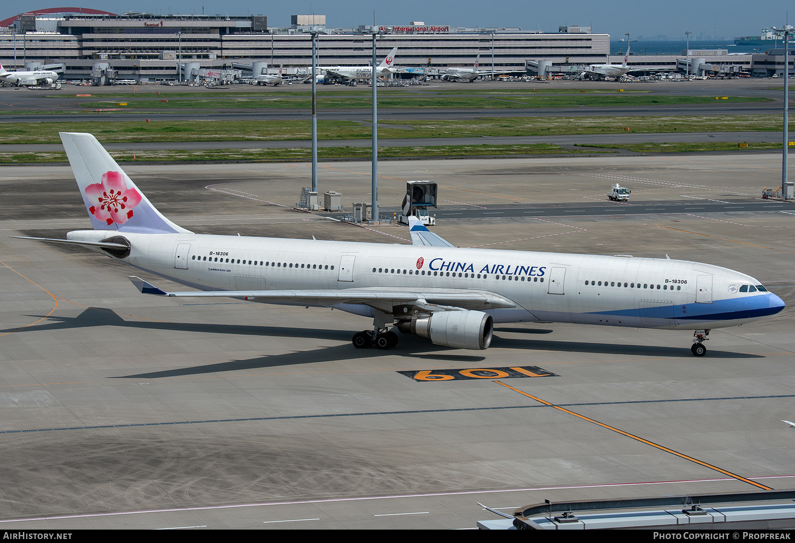 Aircraft Photo of B-18306 | Airbus A330-302E | China Airlines | AirHistory.net #596537